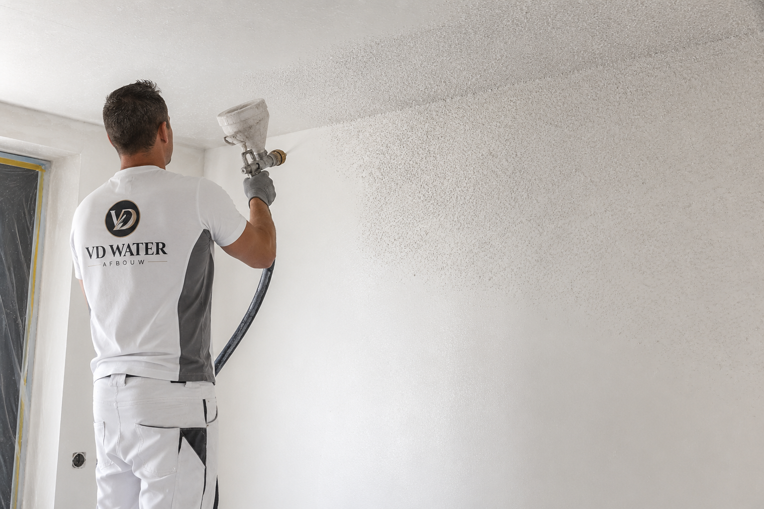 Spackspuiten door VD Water Afbouw